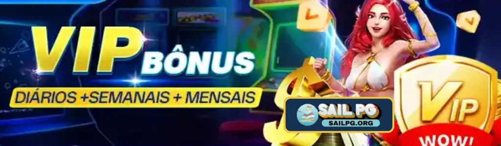 Bônus VIP do SAILPG Cassino para jogadores frequentes