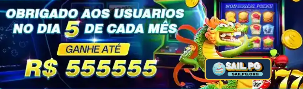 Bônus surpresa de R$7.777 no SAILPG